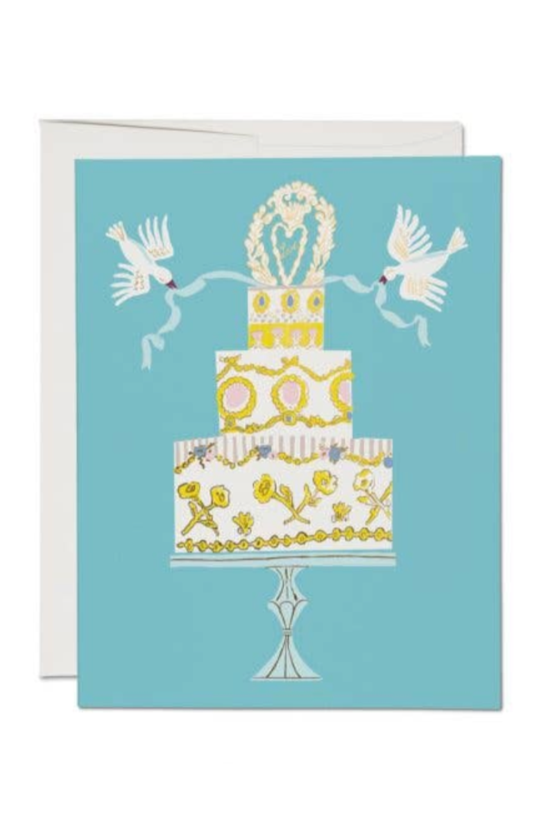 Love Cake Wedding Card