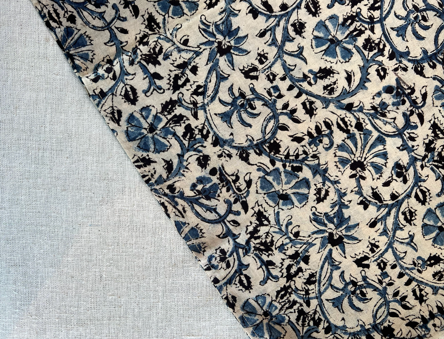 Kalamkari Cotton Bandana | Hazel Blooms