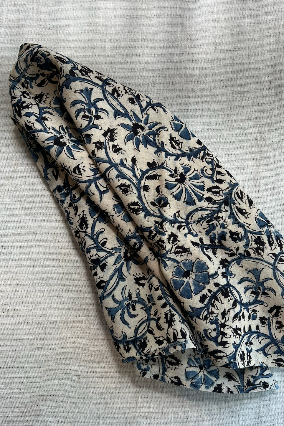 Kalamkari Cotton Bandana | Hazel Blooms