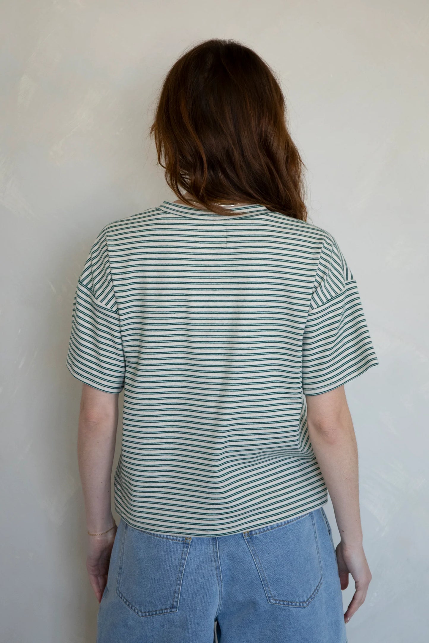 The Perfect Striped Tee | Oat