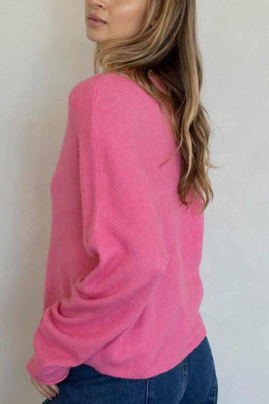 Piper Cardigan | Rose