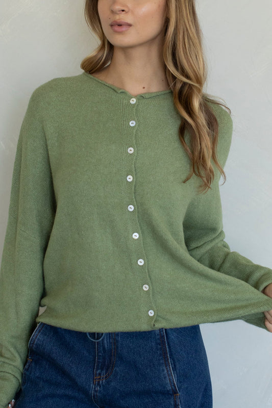 Piper Cardigan | Sage