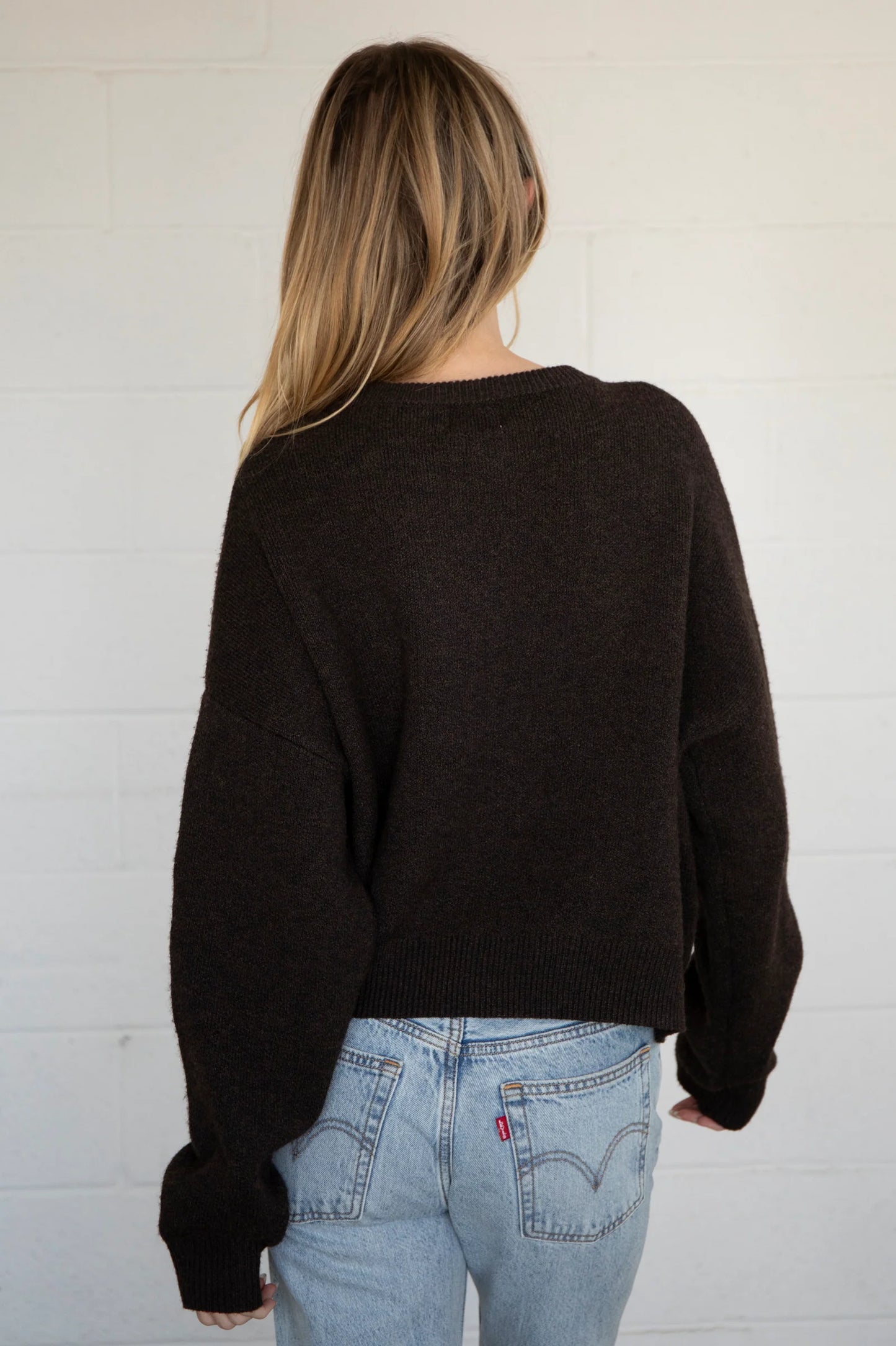 Alyssa Cardigan | Chocolate