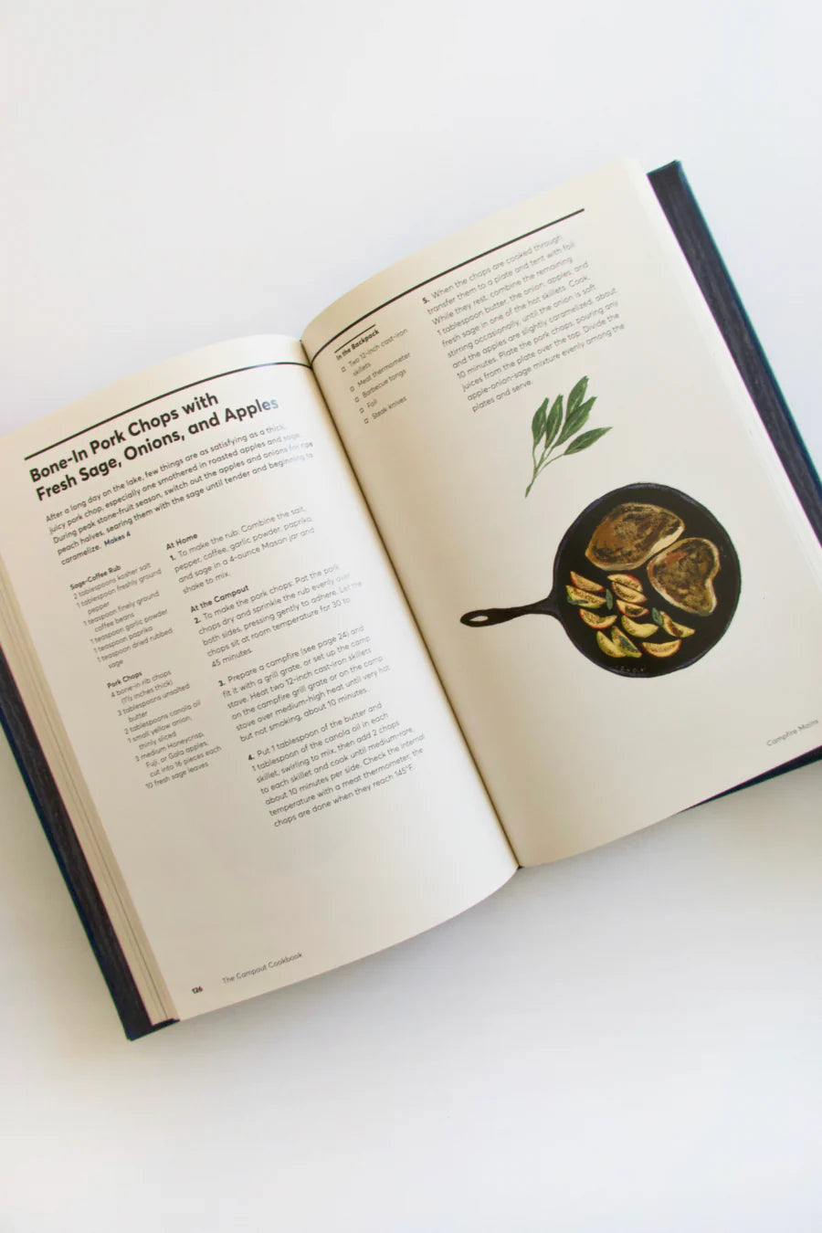 The Campout Cookbook: Inspired Recipes for Cooking Around the Fire and Under the Stars