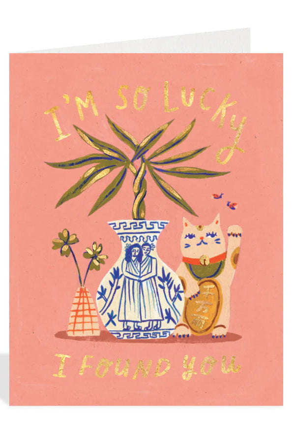 I'm So Lucky Card