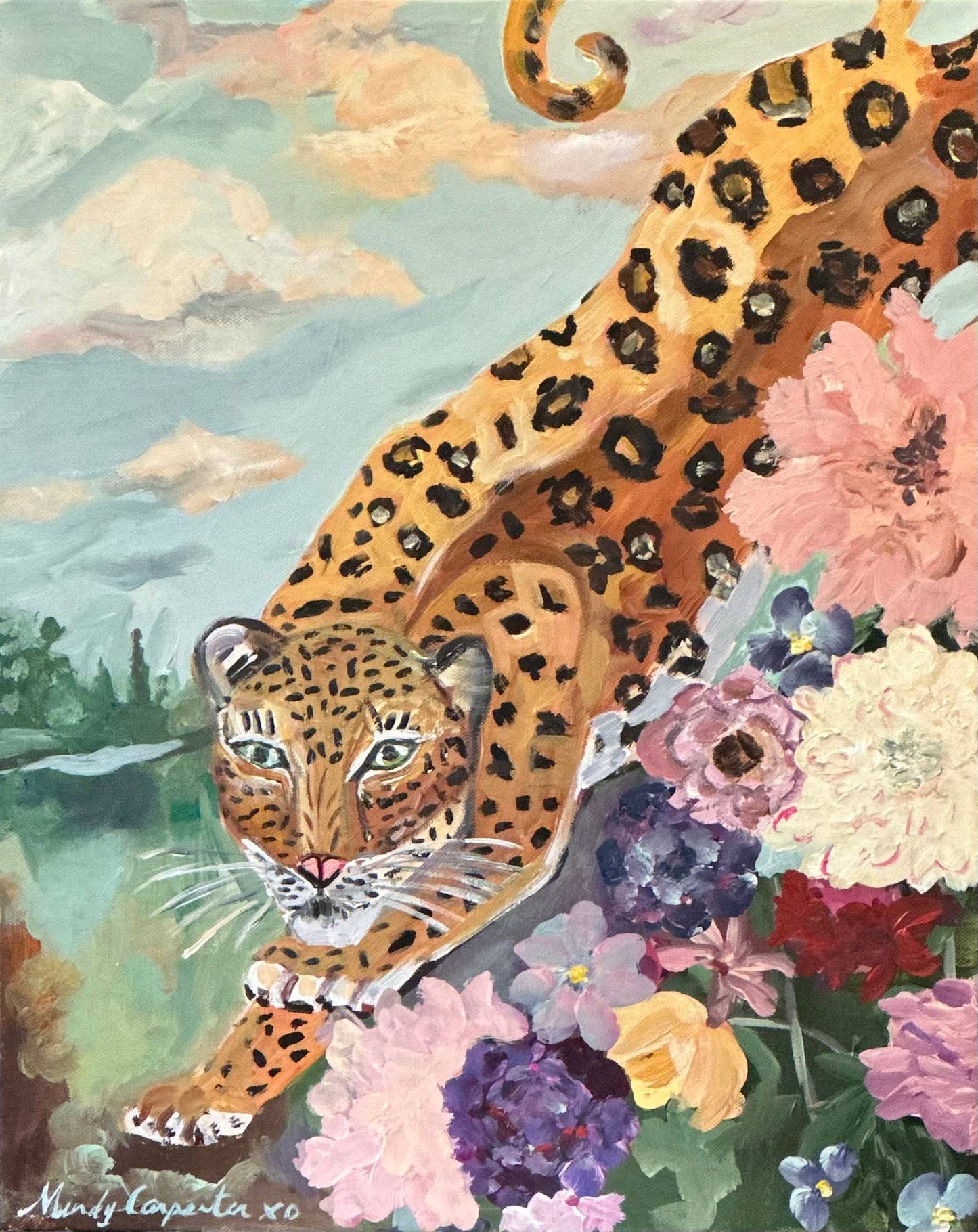 La Leopardess Card