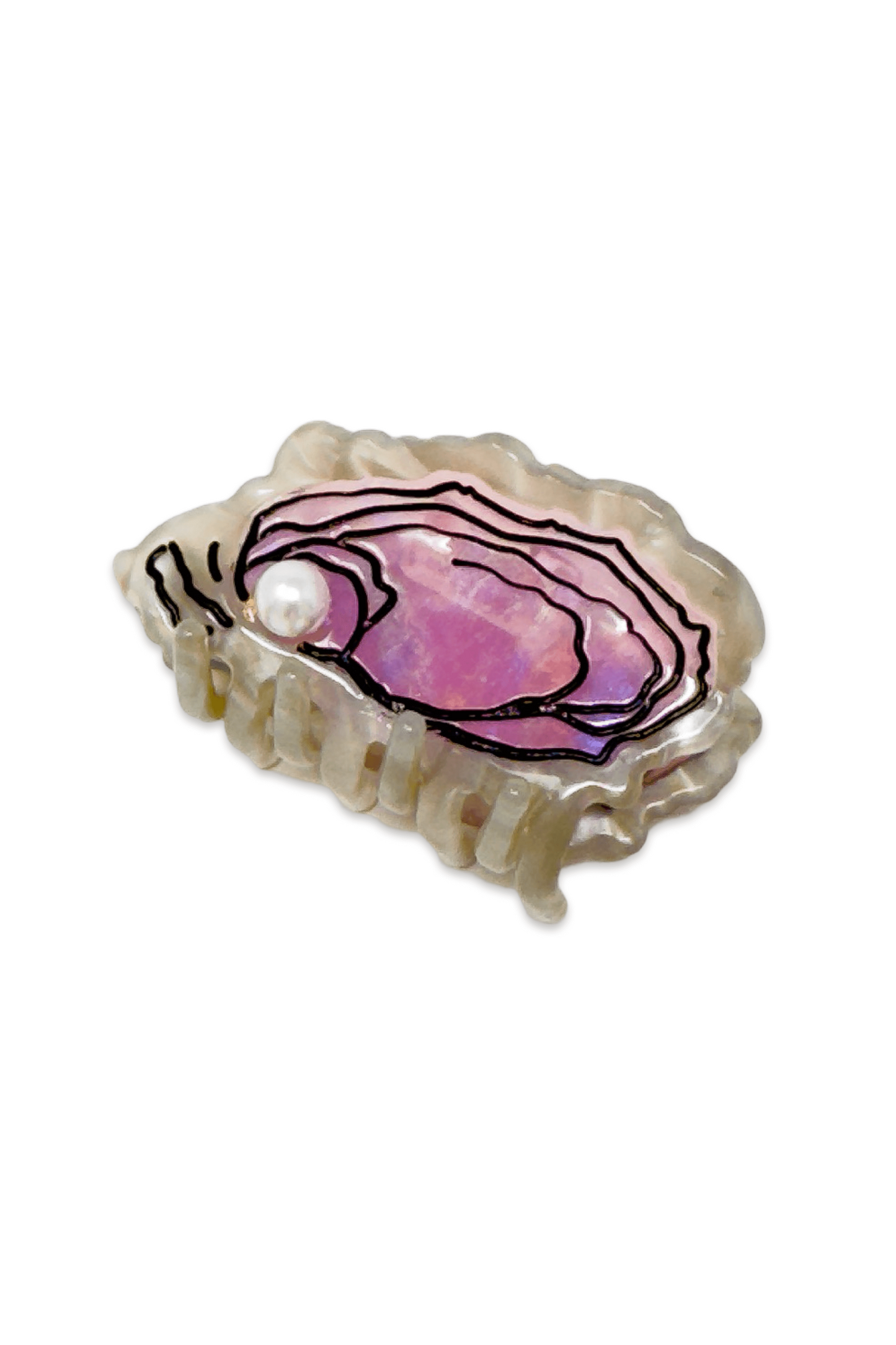 Mini Oyster Hair Claw