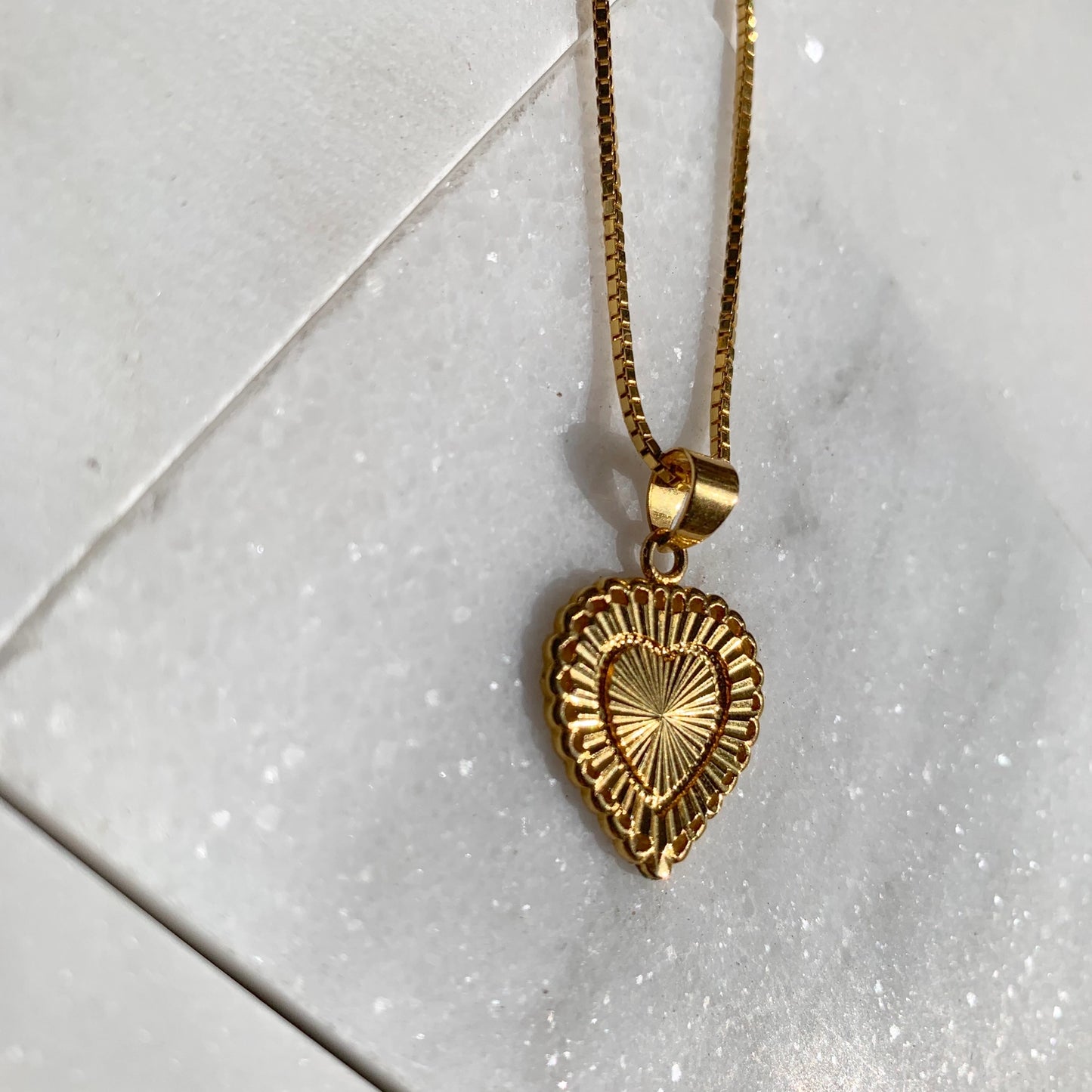 Heartbreaker Gold Necklace