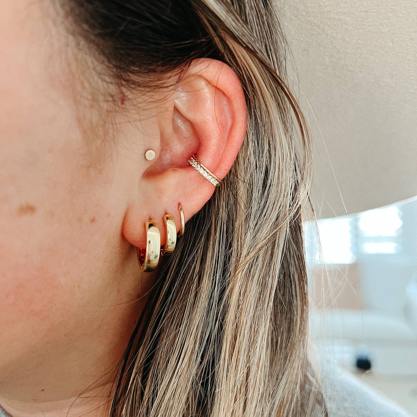 Bby Hoops | Gold Filled