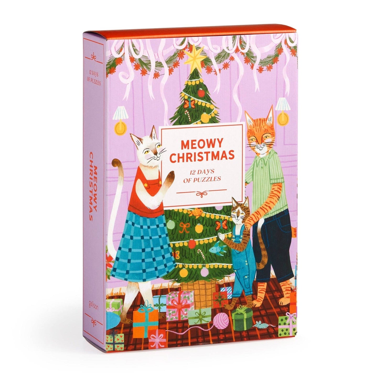 Meowy Christmas 12 Days of Puzzles | 500 Piece Countdown Puzzle