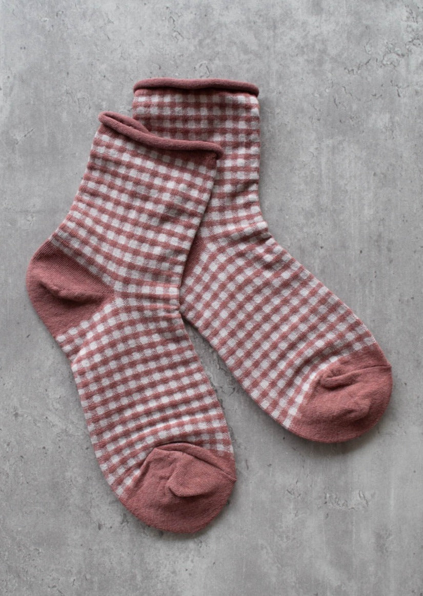 Picnic Ankle Socks | Mauve