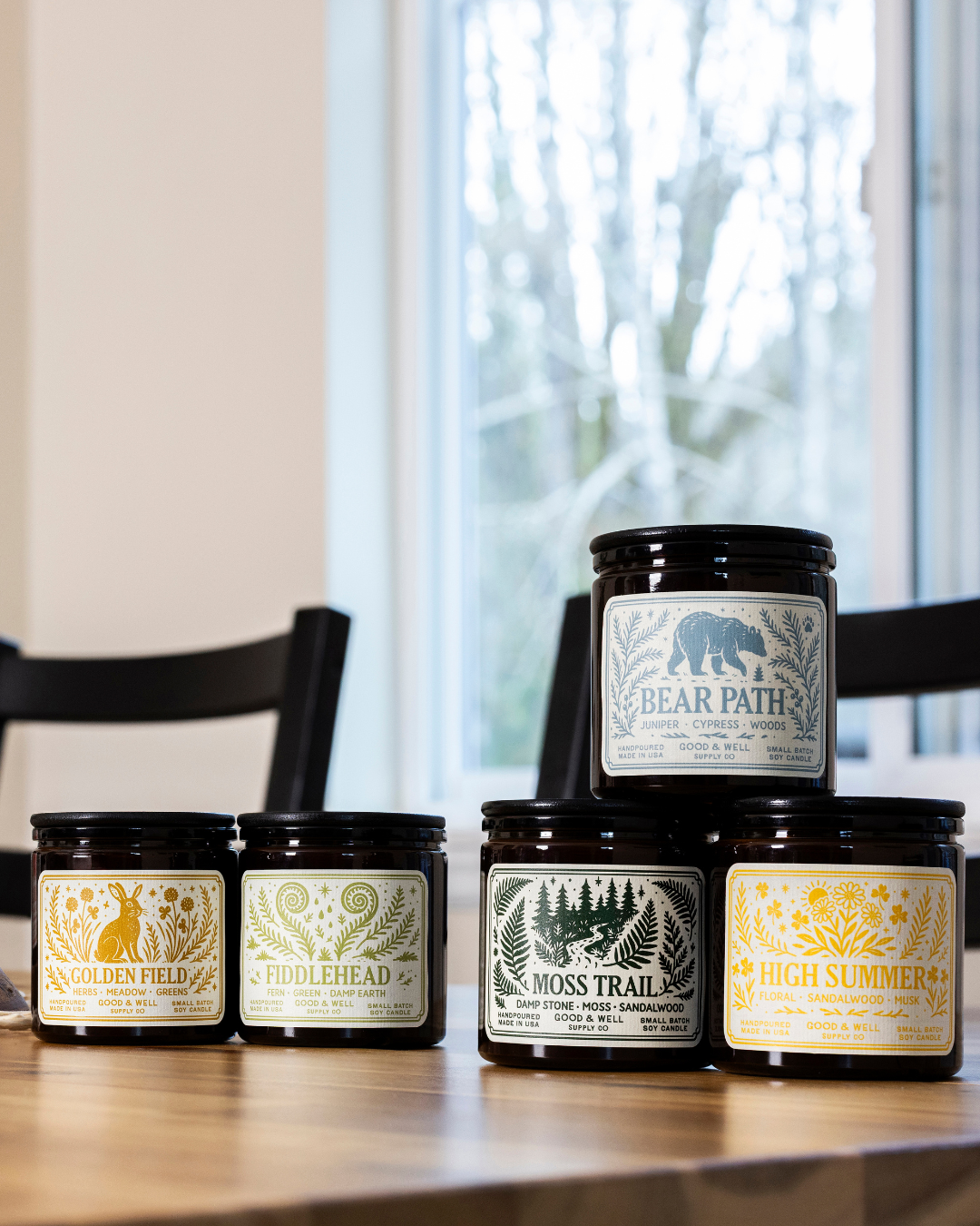 Fiddlehead Soy Candle