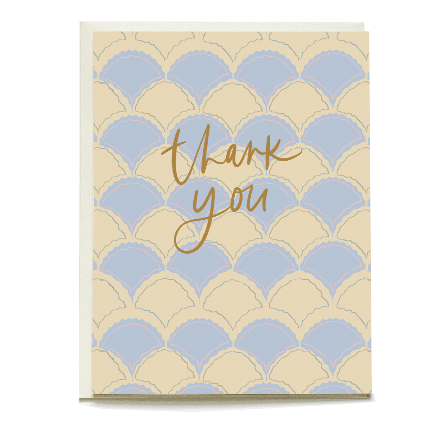 Scallops Thank You Card