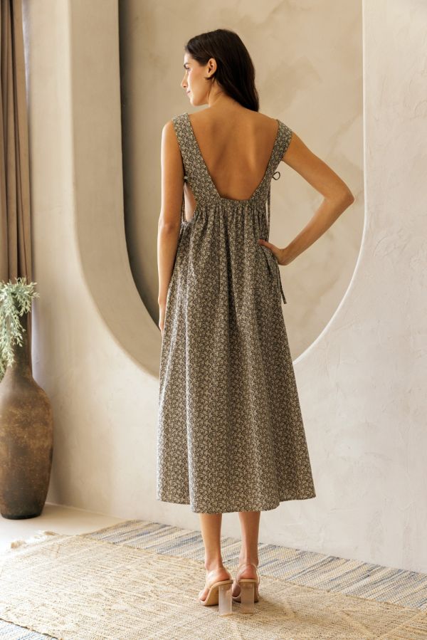 Summer Nights Floral Midi Dress