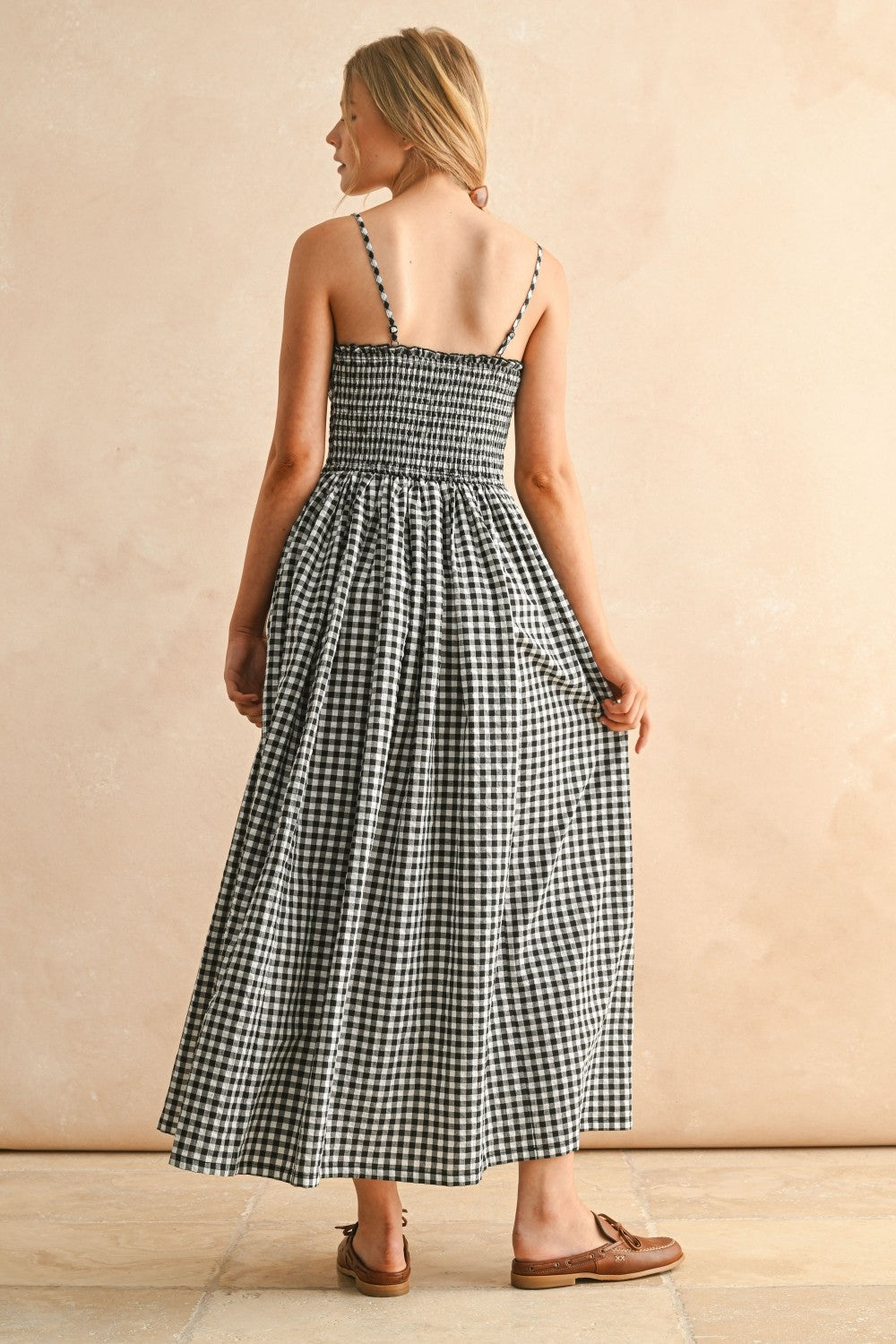 Onyx Crush Midi Dress