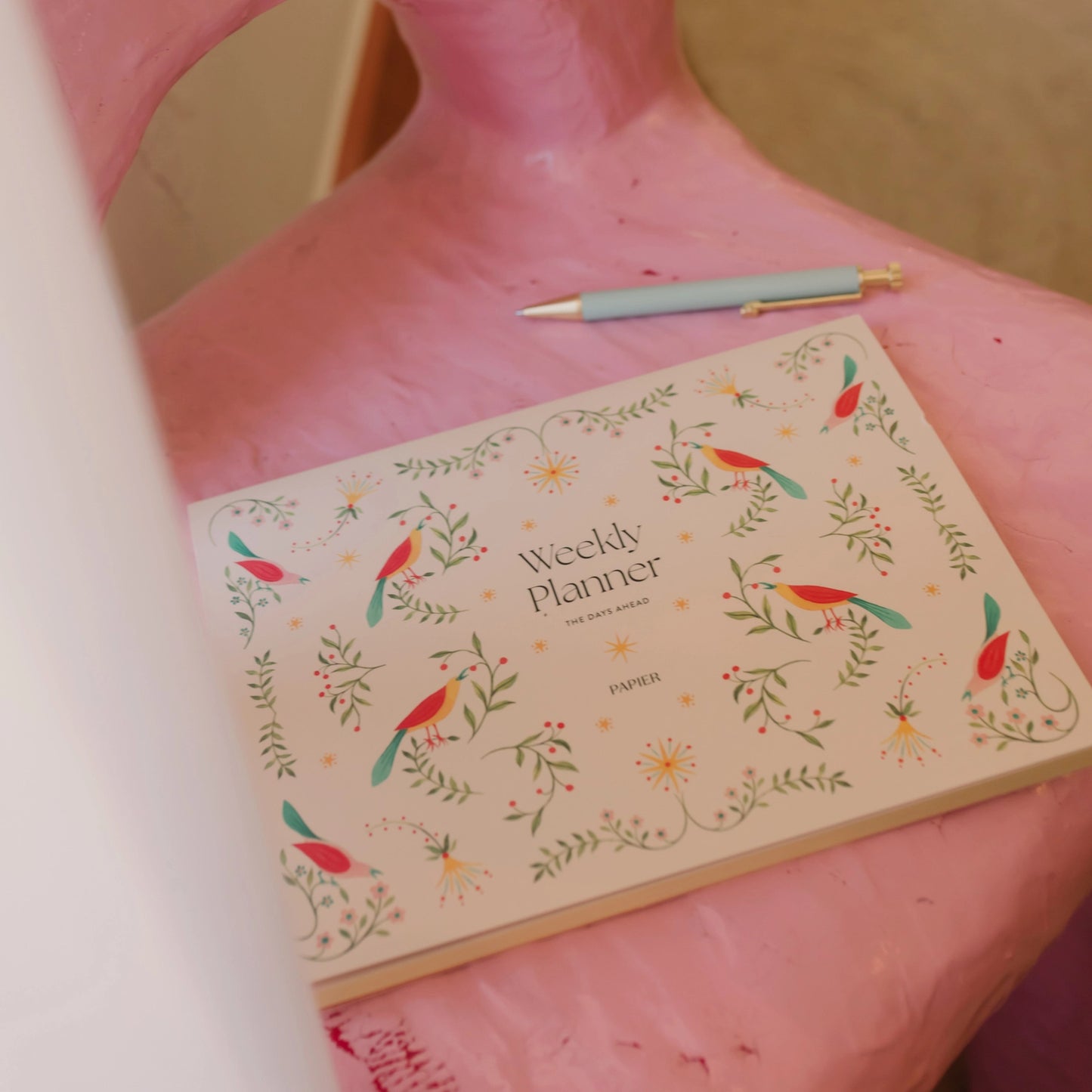 Weekly Undated Planner | Folklore Birds