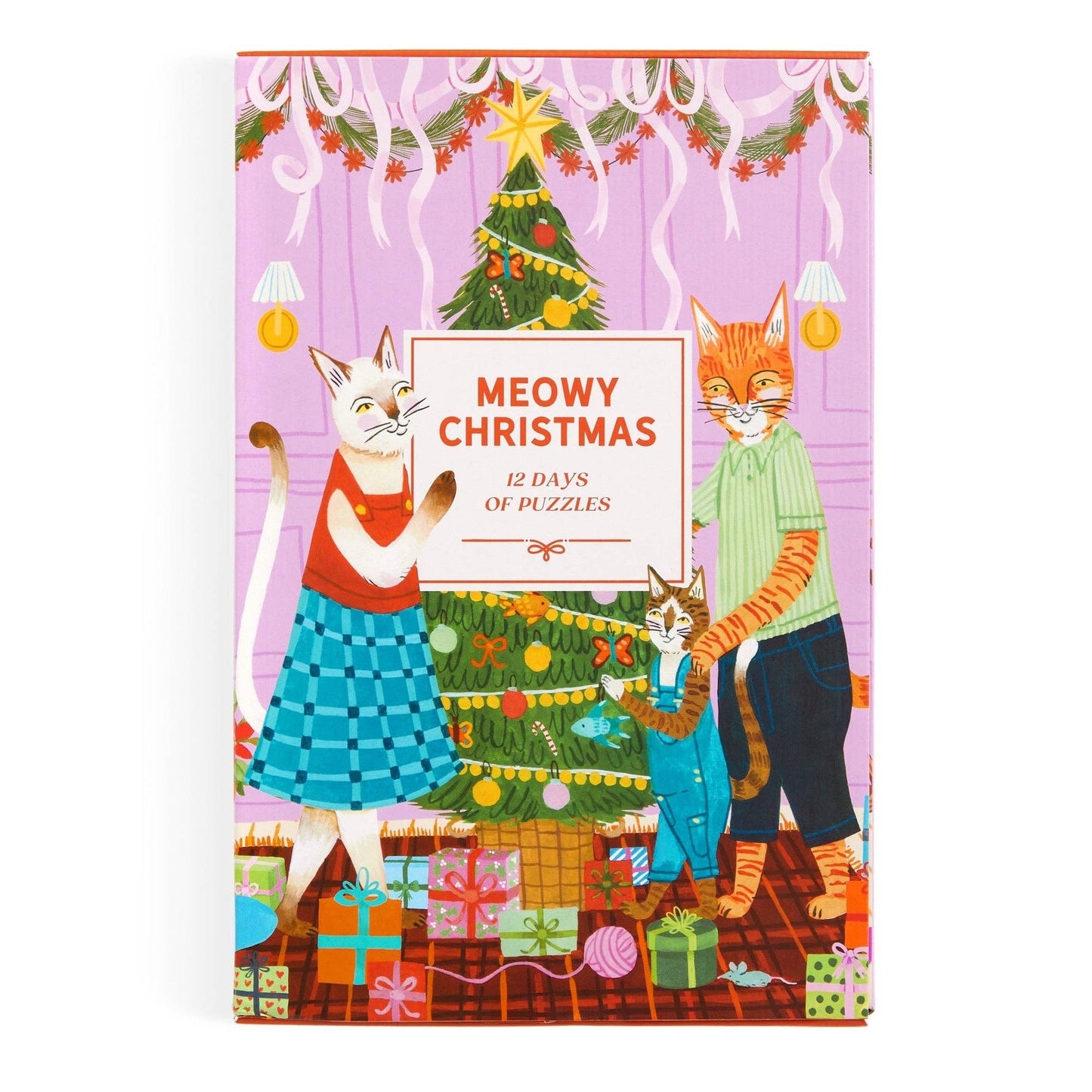 Meowy Christmas 12 Days of Puzzles | 500 Piece Countdown Puzzle