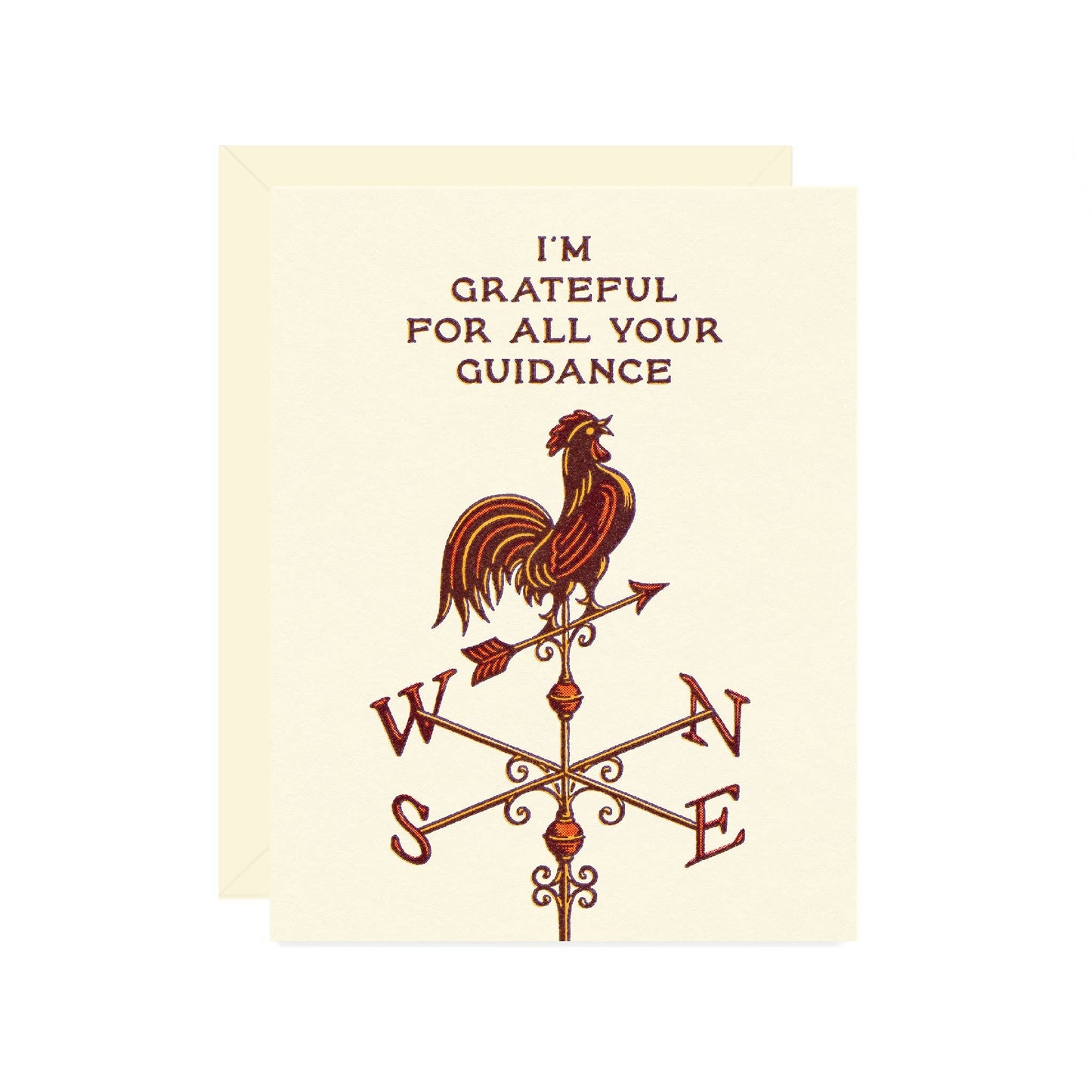 Thank You Weathervane Card