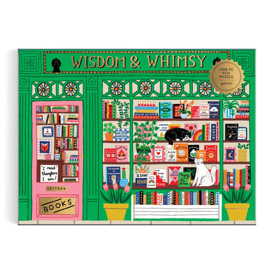 Wisdom & Whimsy Bookshop | 1000 Piece Puzzle