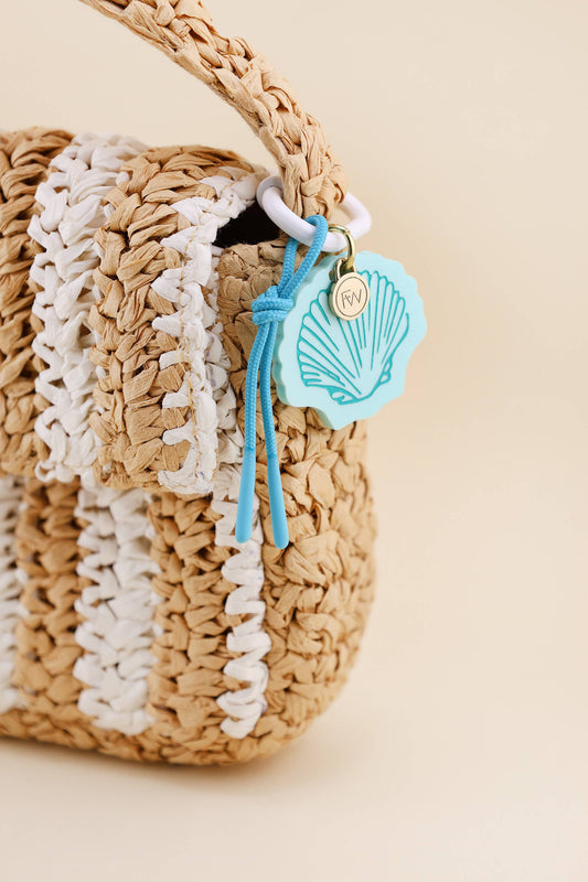 Bag Charm Keychain | Seashell