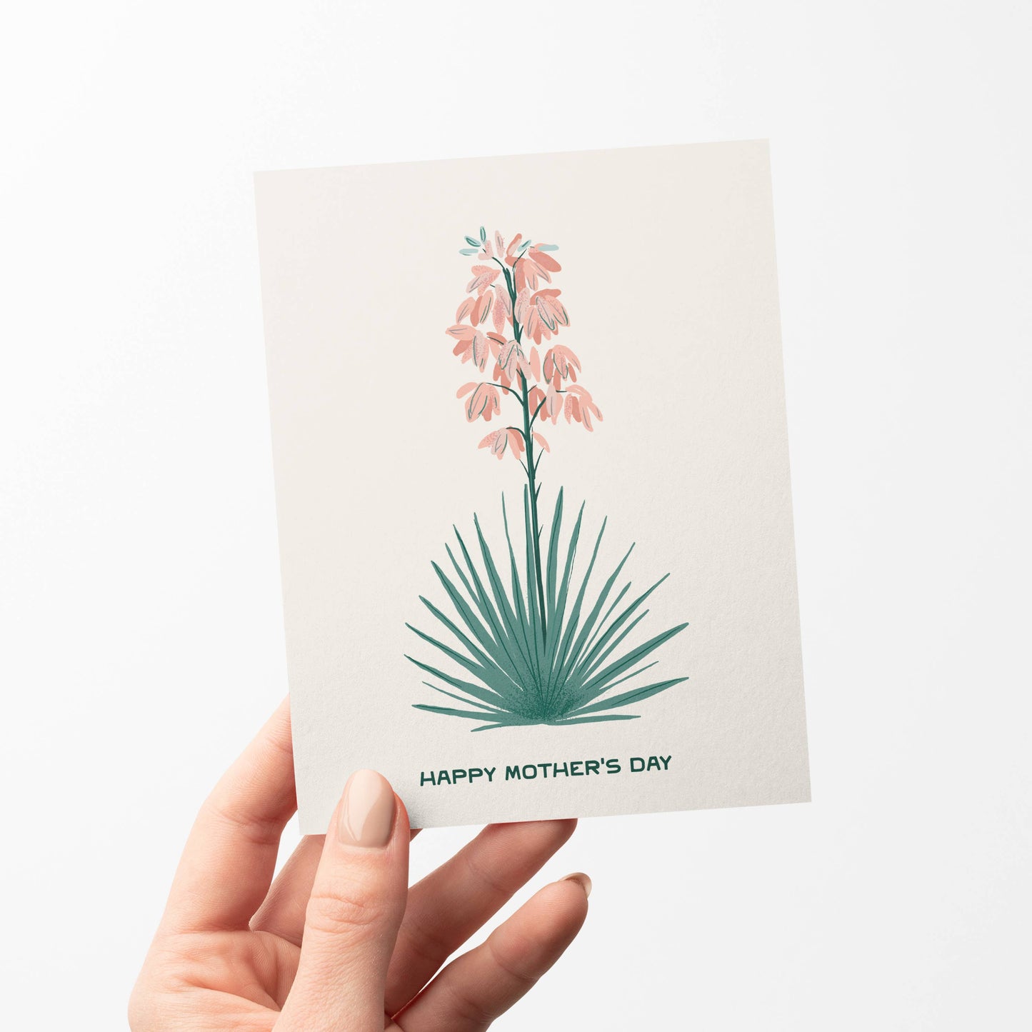 Yucca Blooms Mother's Day Card