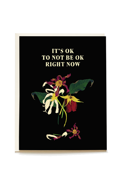 Wilted Sympathy Card