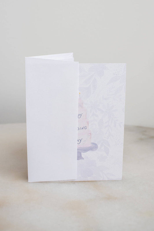 Wedding Day Cake Card