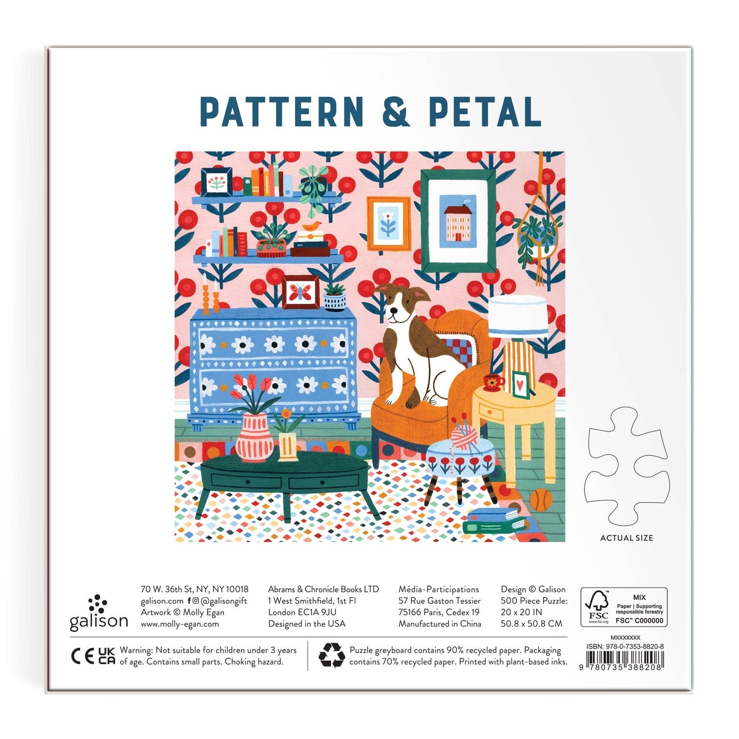 Pattern & Petal | 500 Piece Puzzle