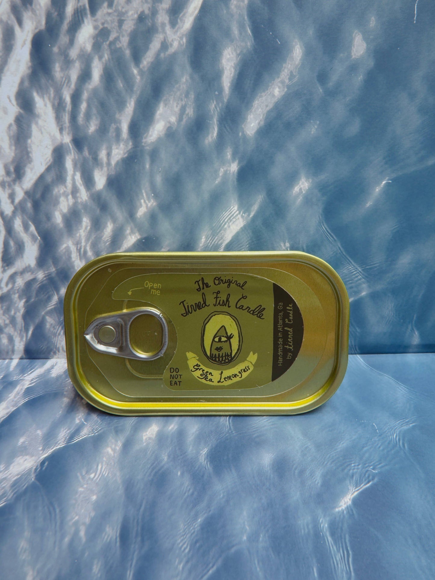 Tinned Fish Candle | Green Tea & Lemongrass