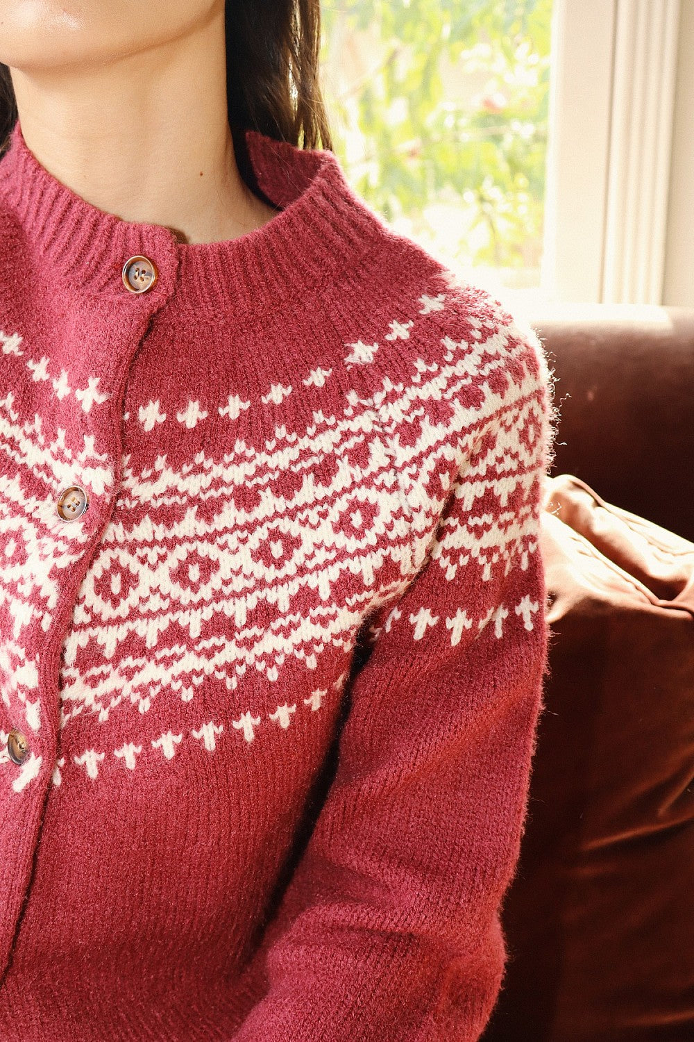 Ski Lodge Fair Isle Cardigan