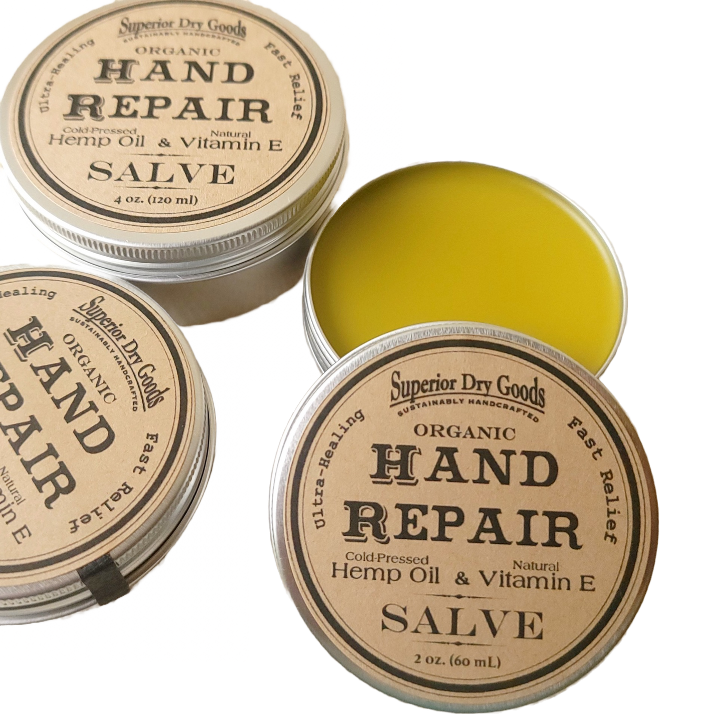 Hand Repair Salve | Hemp & Clary Sage