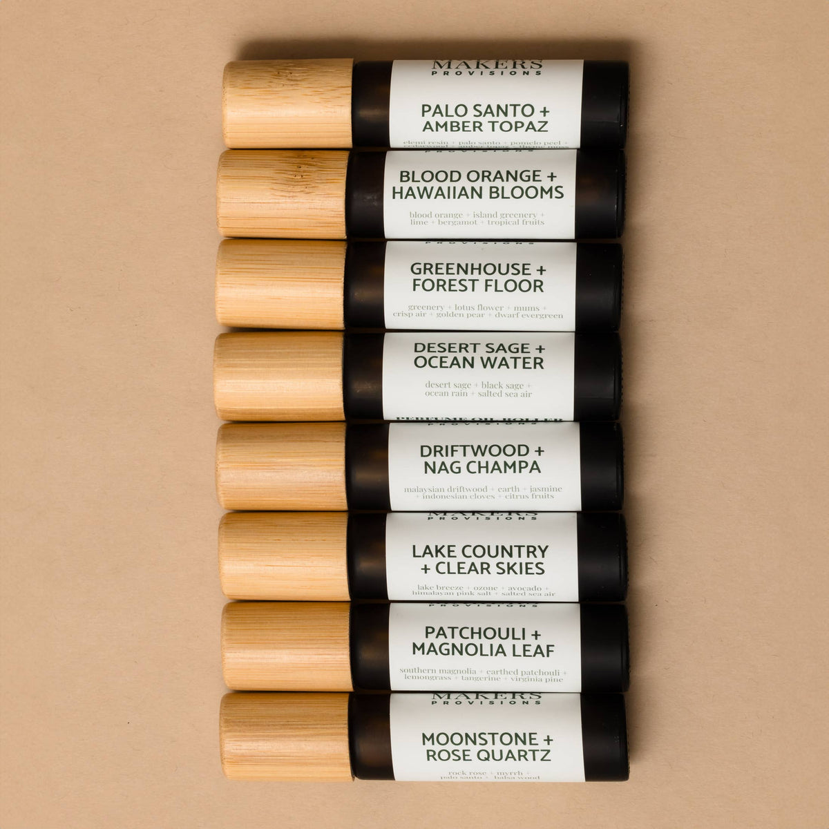 Palo Santo + Amber Topaz Perfume Oil