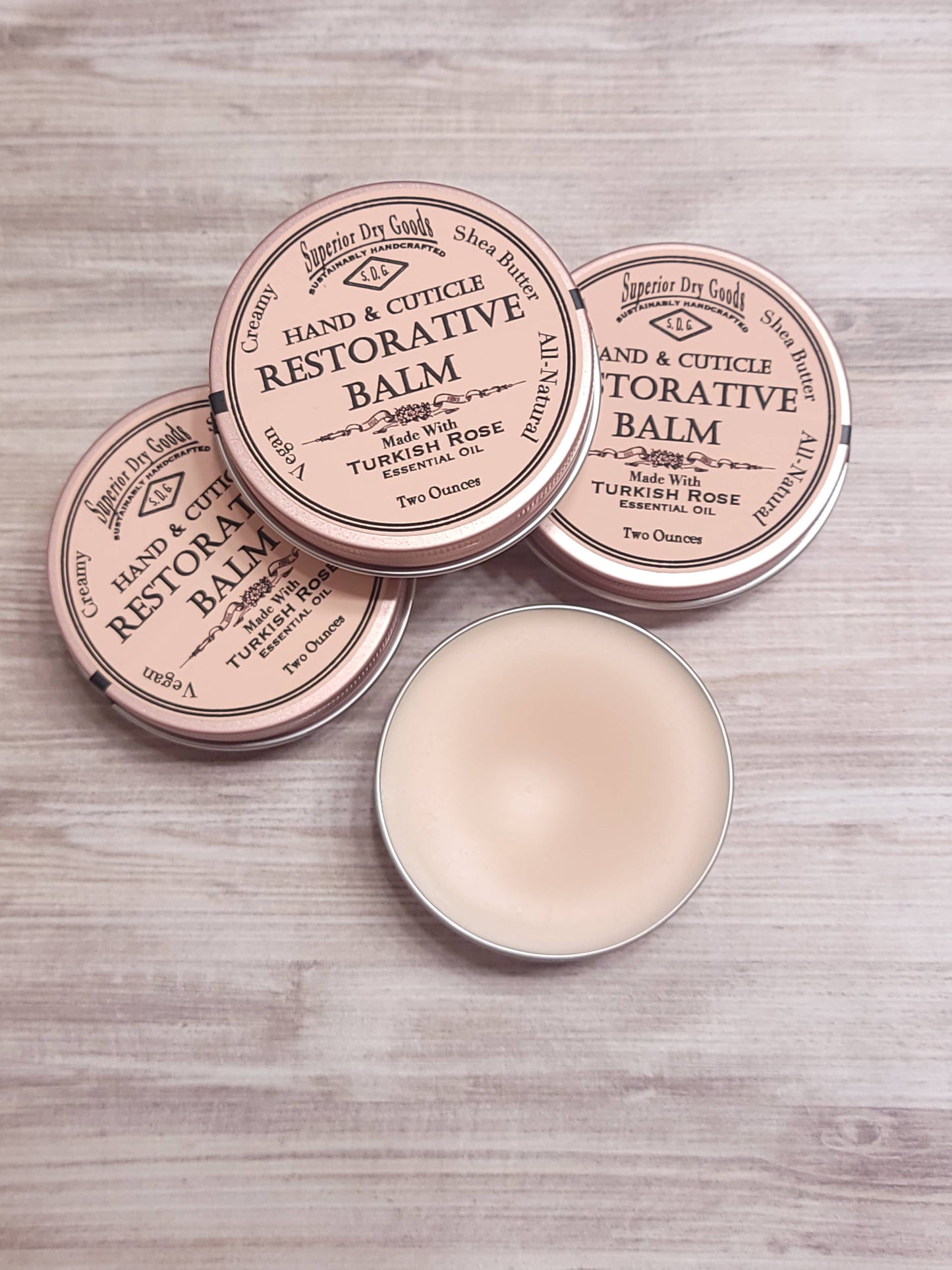Hand & Cuticle Restorative Balm | Turkish Rose