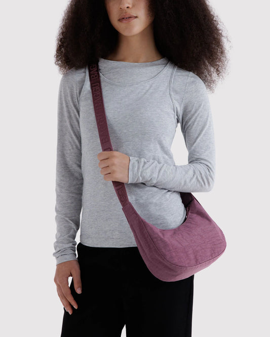 Small Crescent Bag | Wild Plum