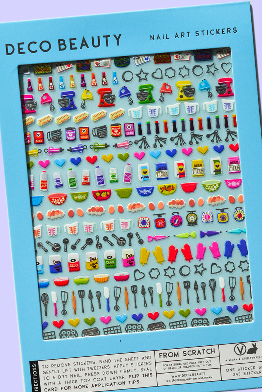 Nail Art Stickers | From Scratch