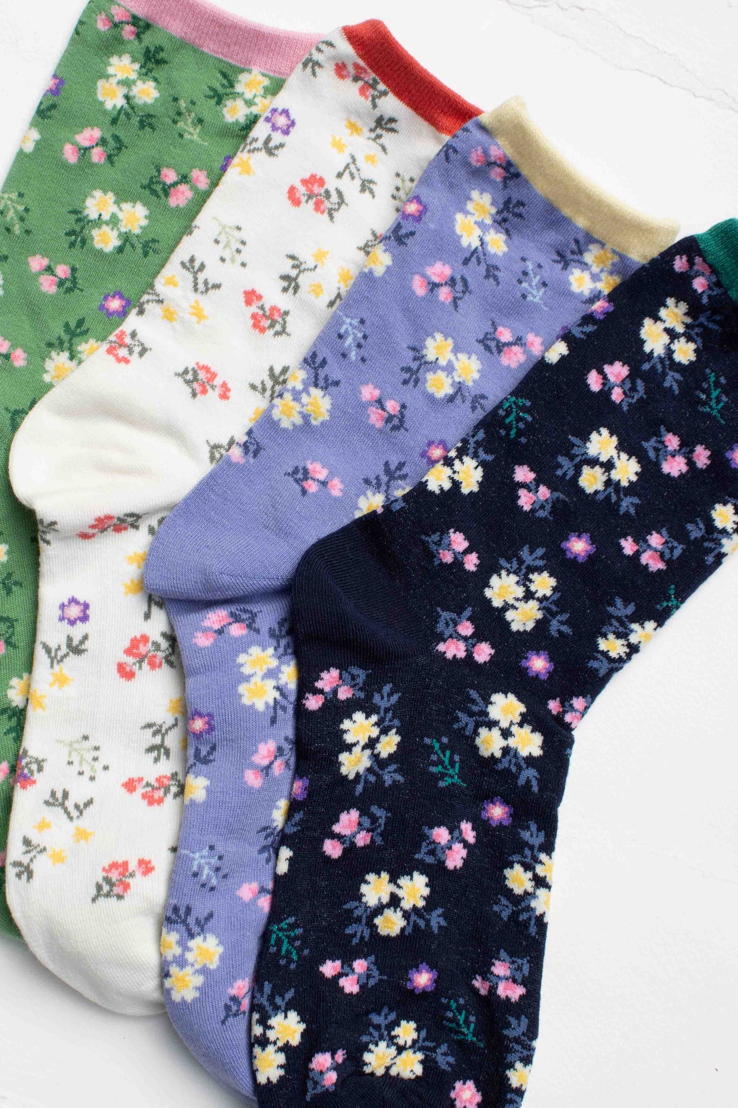 Wildflower Socks | Purple