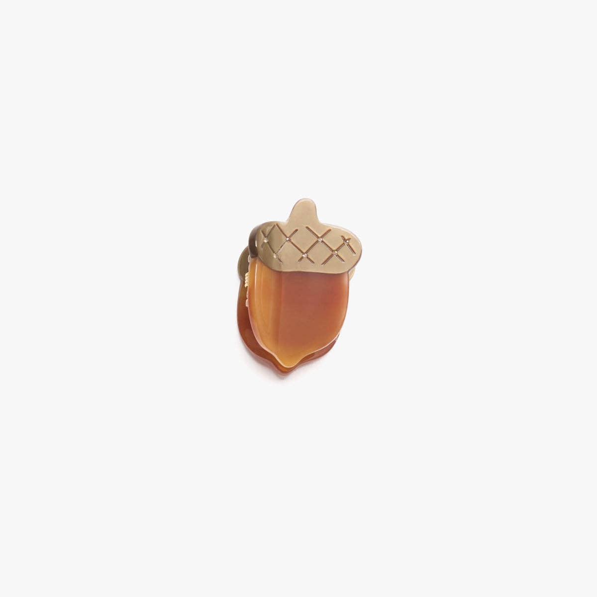 Acorn Mini Hair Claw