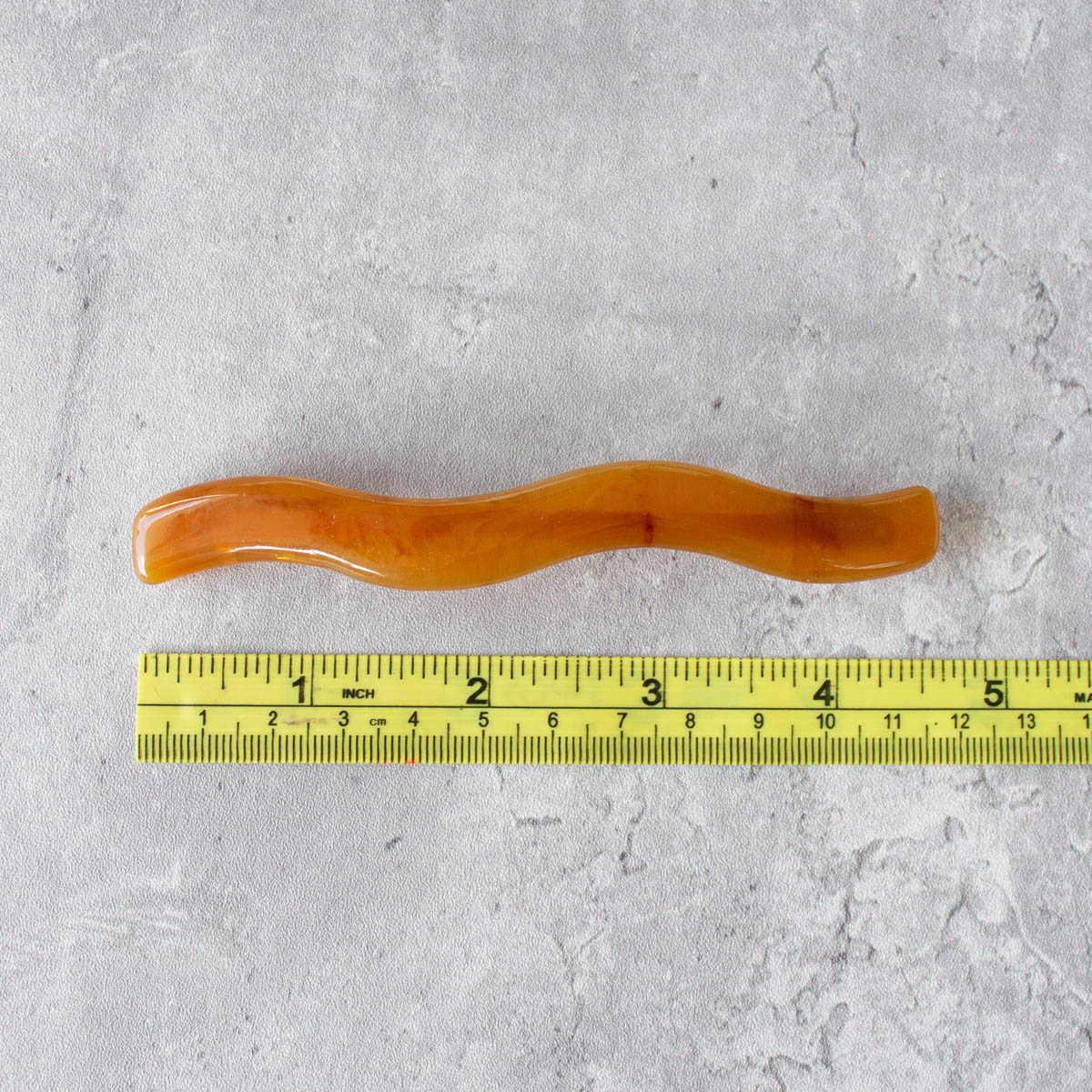 Wavy Baby Barrette | Brown Sugar