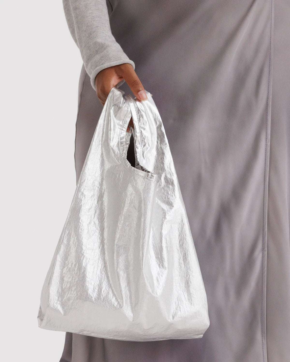 Baby BAGGU | Chrome Metallic
