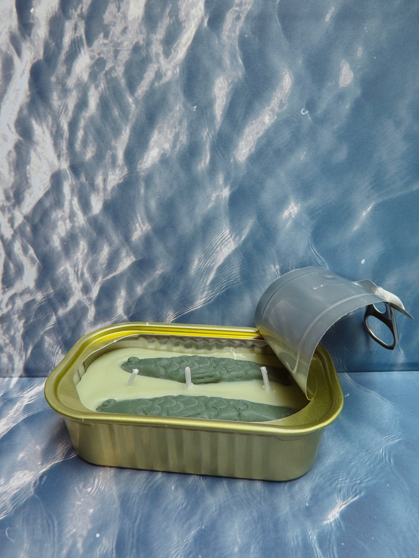 Tinned Fish Candle | Green Tea & Lemongrass