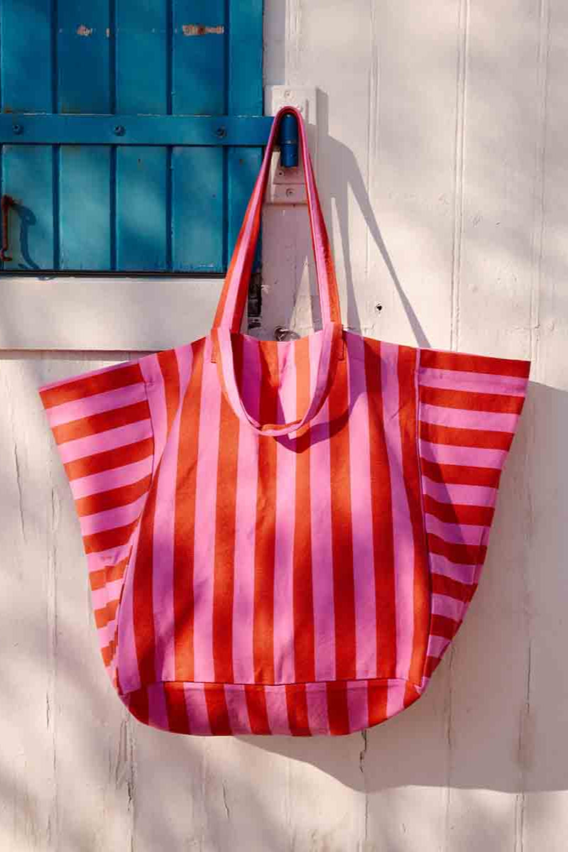 Elisa Tote | Orchid + Tomato