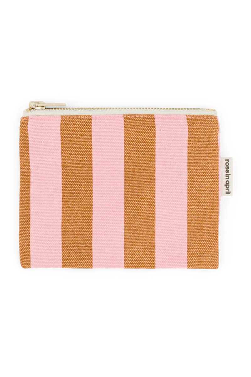 Marie Coin Purse | Caramel + Strawberry