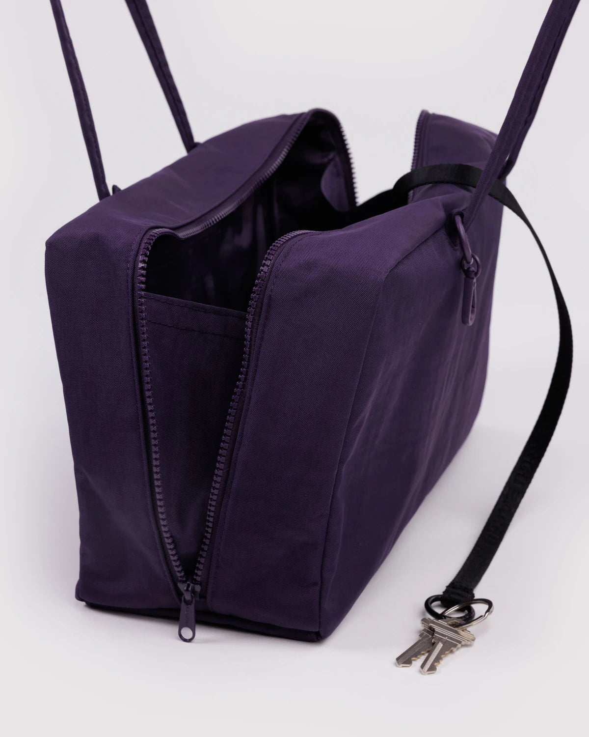 Medium Nylon Bowler Bag | Fig
