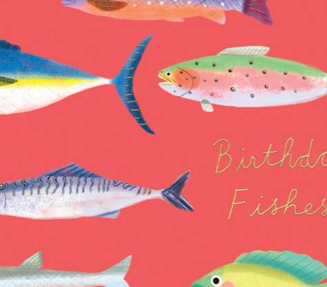 Go Fish Birthday Card