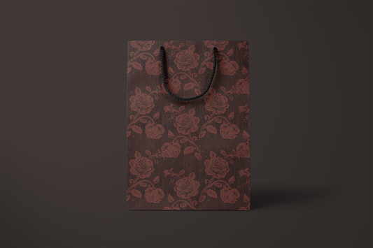 Midnight Blooms Gift Bag | Large