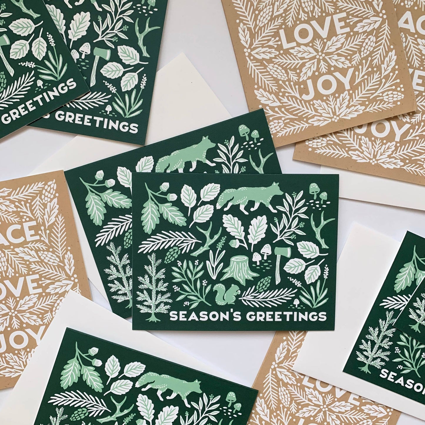Woodland Holiday Card