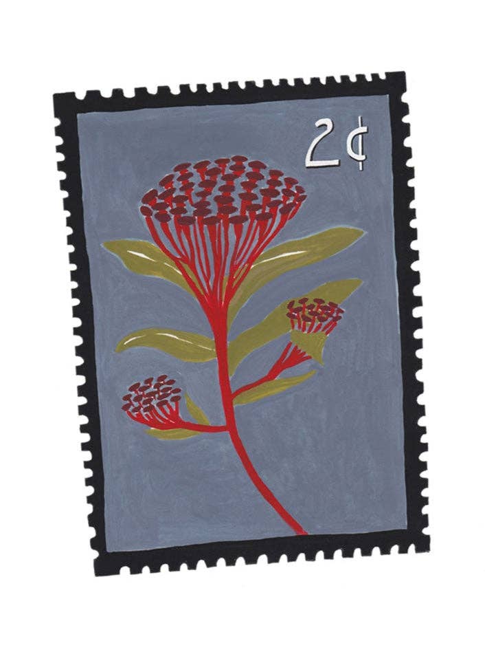 Flower Stamp Sticker