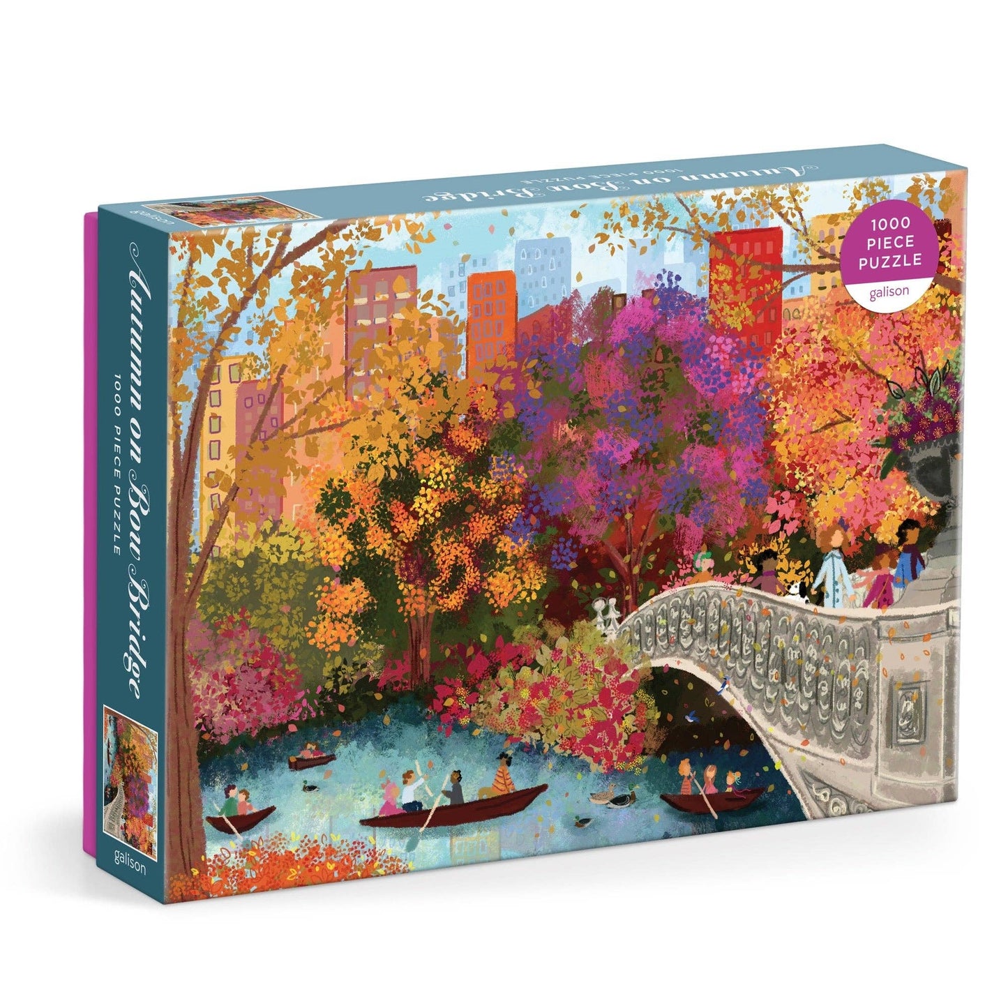 Autumn on Bow Bridge | 1000 Piece Puzzle