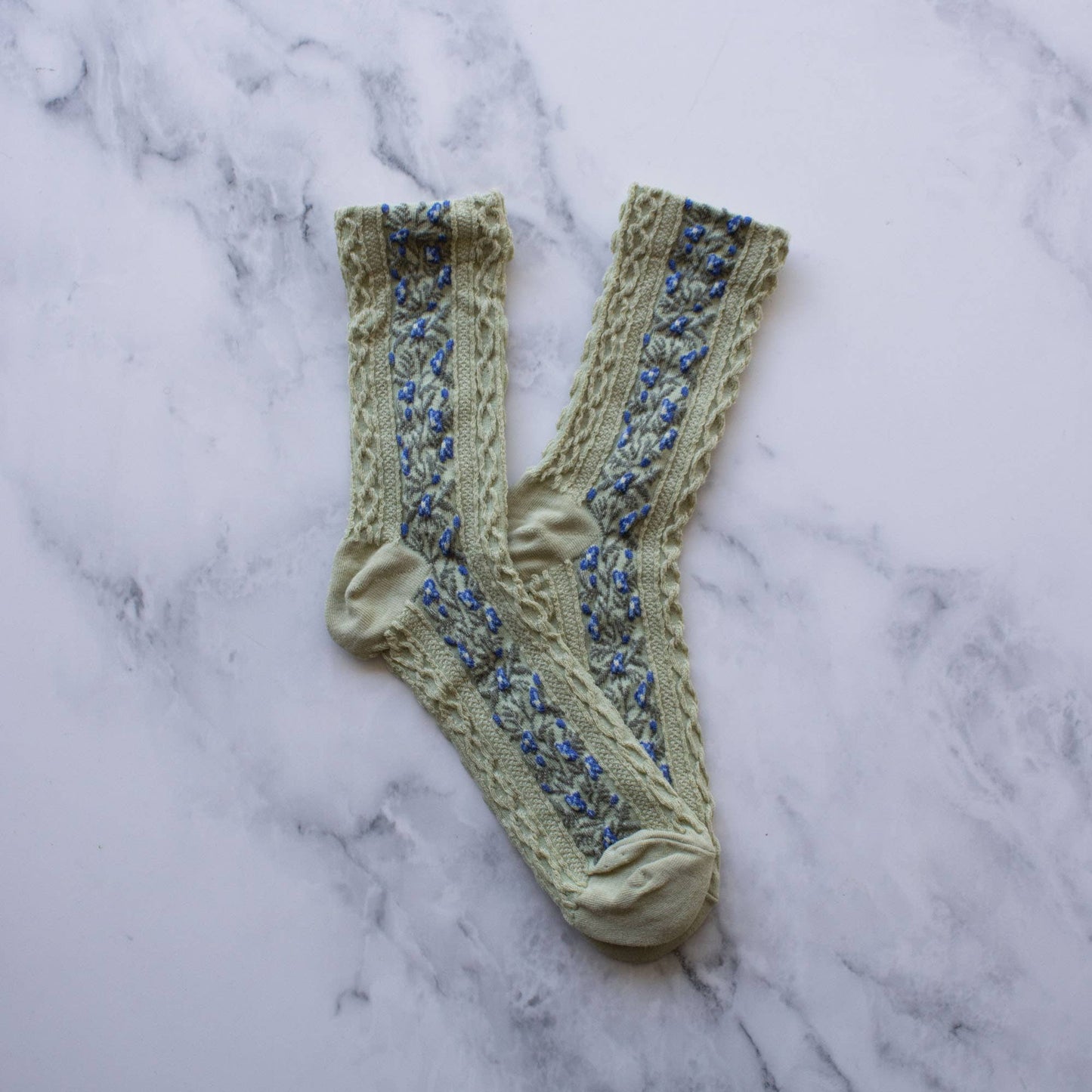 Emma Vintage Socks | Sage