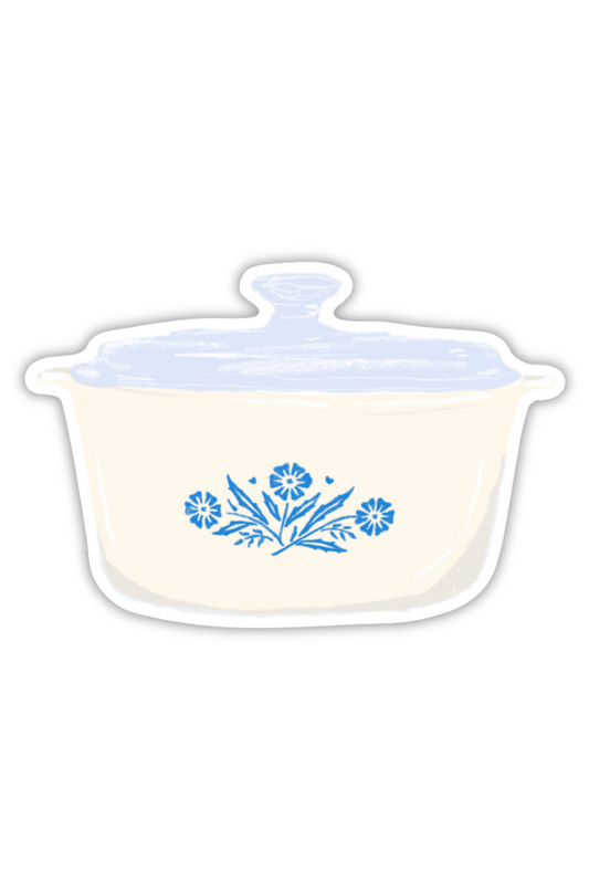 Corningware Die-Cut Sticker
